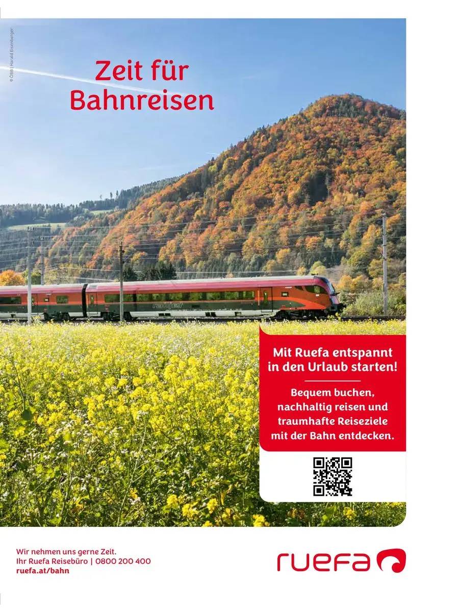 Zeit für Bahnreisen