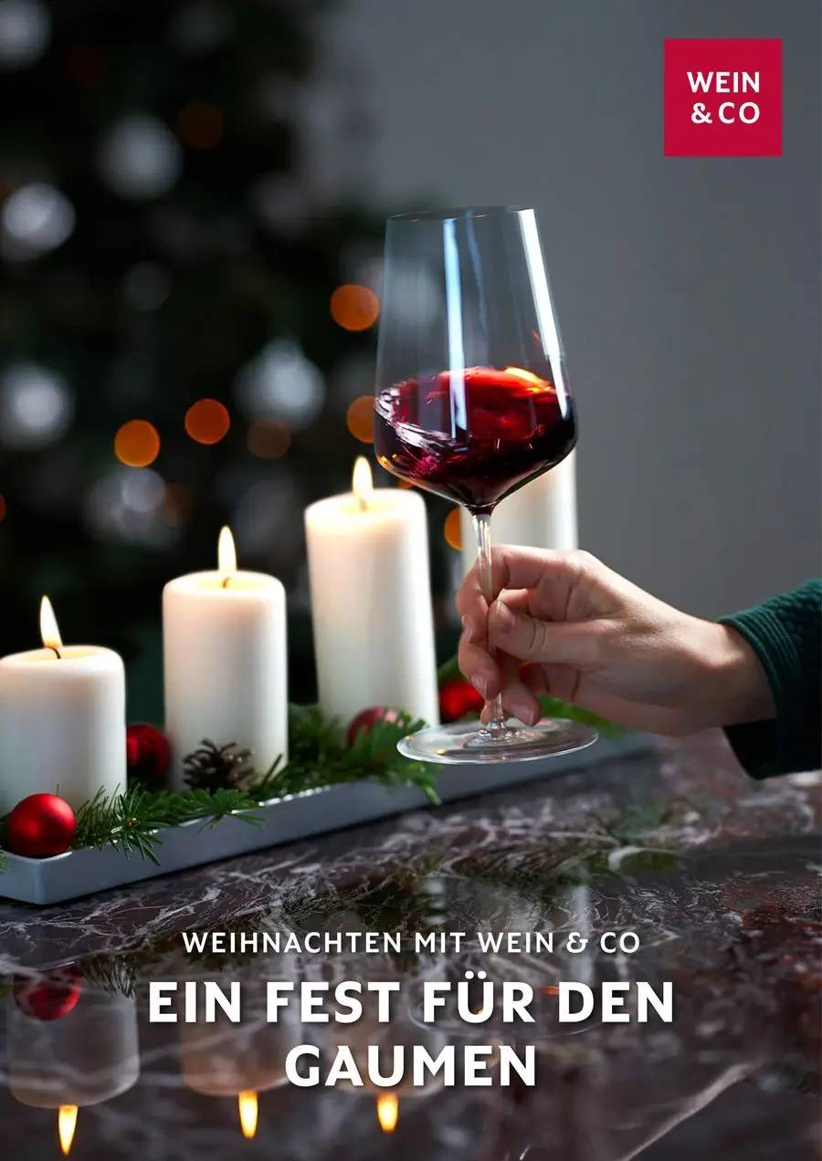 Wein & Co flugblatt