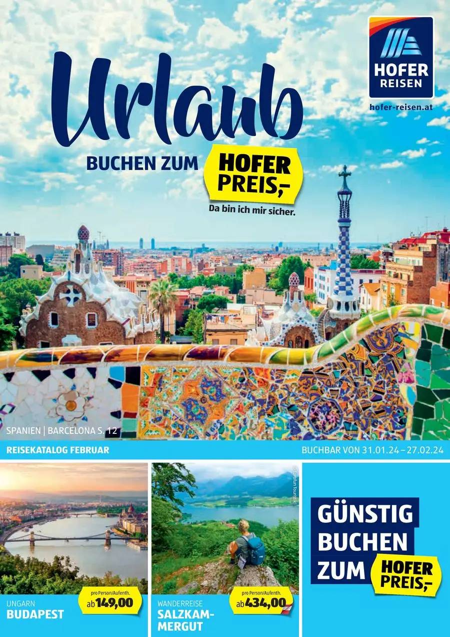 Blättern Sie online im HOFER REISEN Katalog