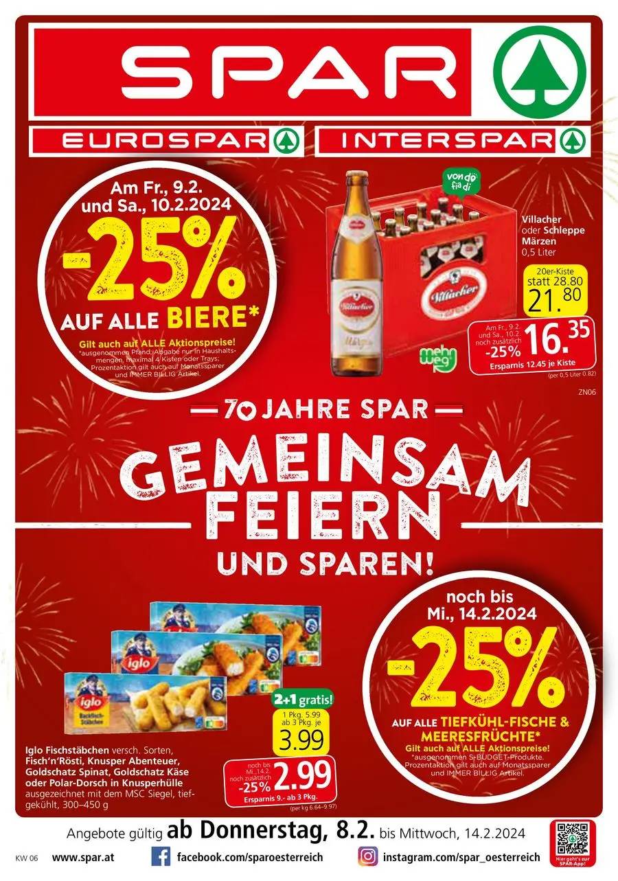 GemeInsam FEIERN UND SPAREN! Spar