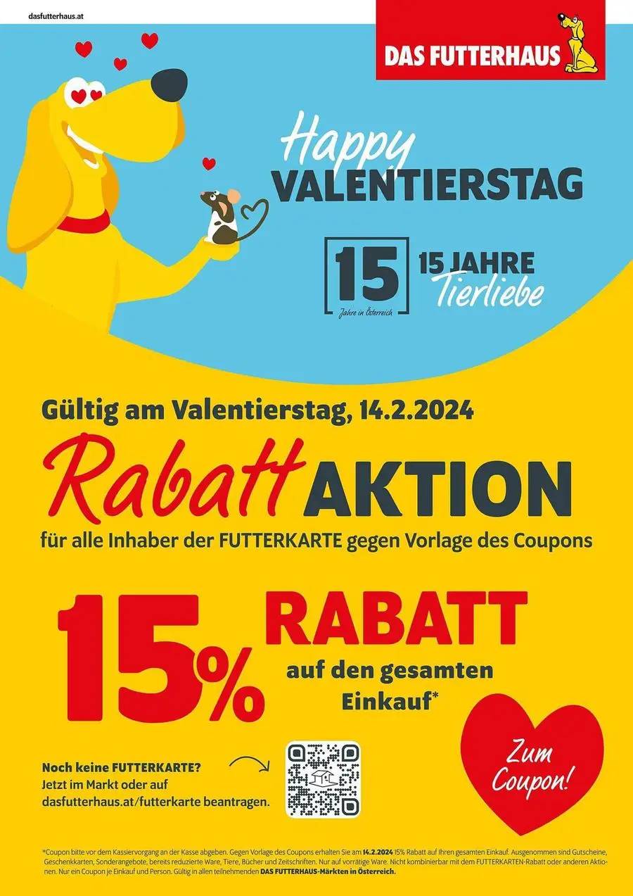 Rabatt AKTION Valentierstag