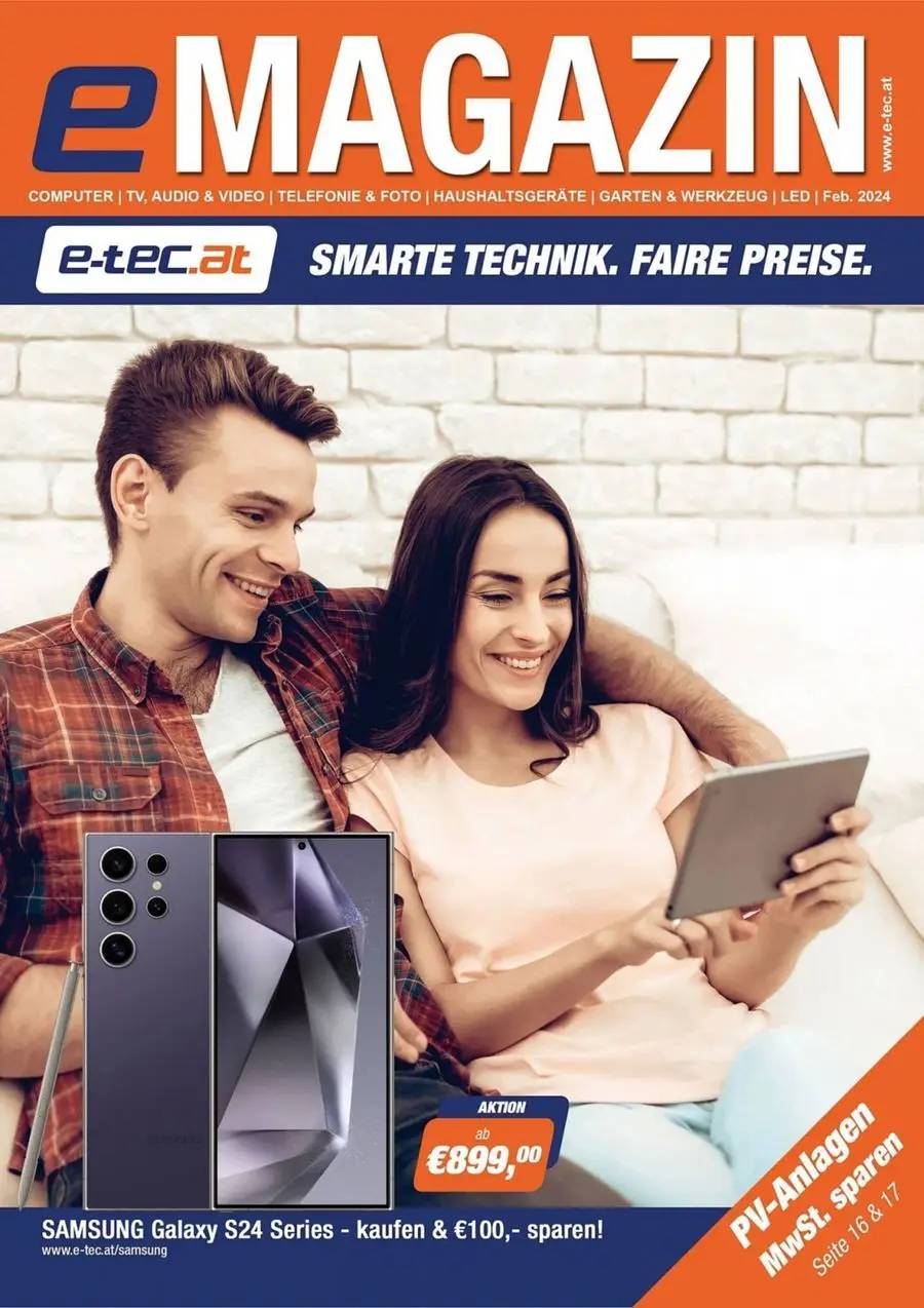 AKTUELLE PROSPEKTE e-tec