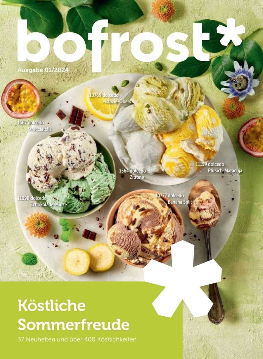 Der bofrost*Hauptkatalog Frühling/Sommer 2024