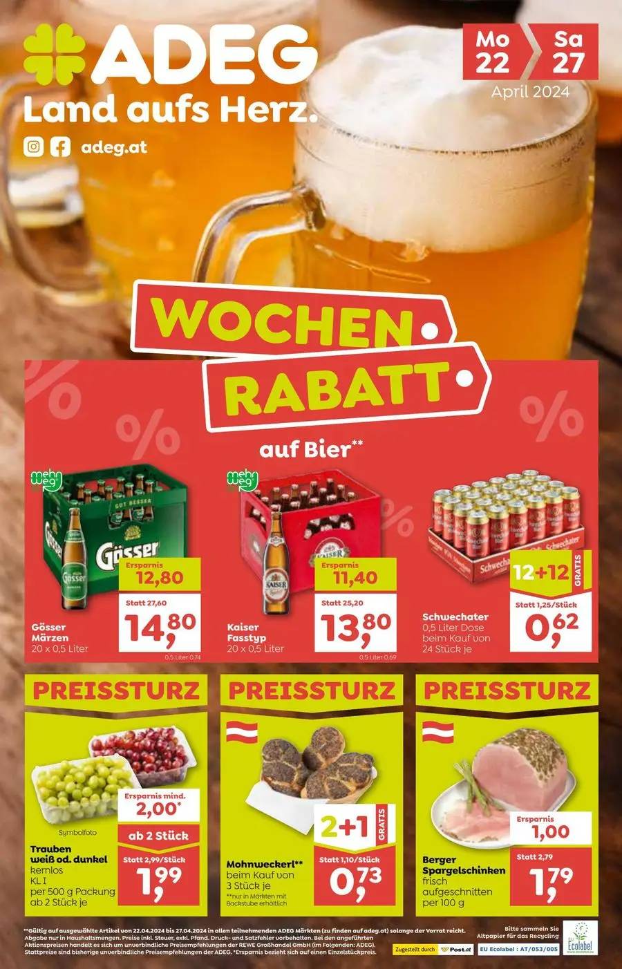 WOCHEN RABATT