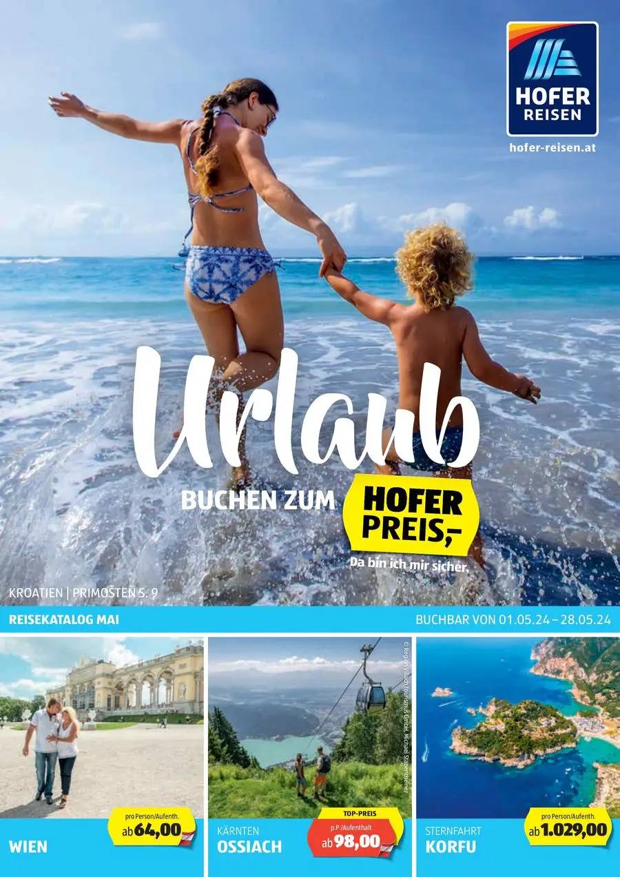 Blättern Sie online im HOFER REISEN Katalog