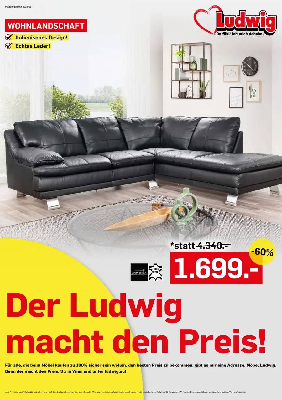 Der Ludwig macht den Preis!