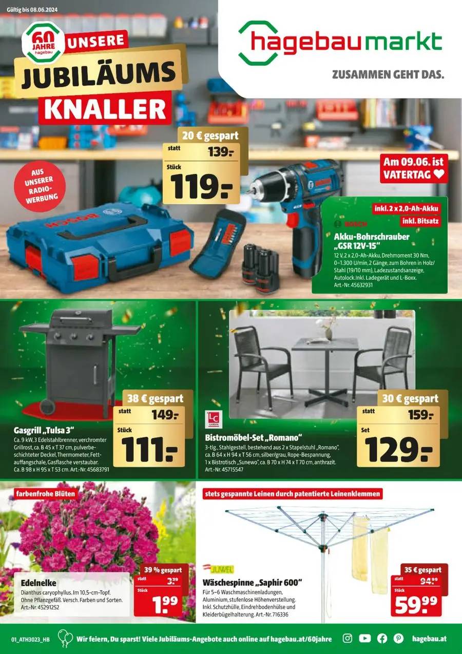 Unsere Jubiläums Knaller