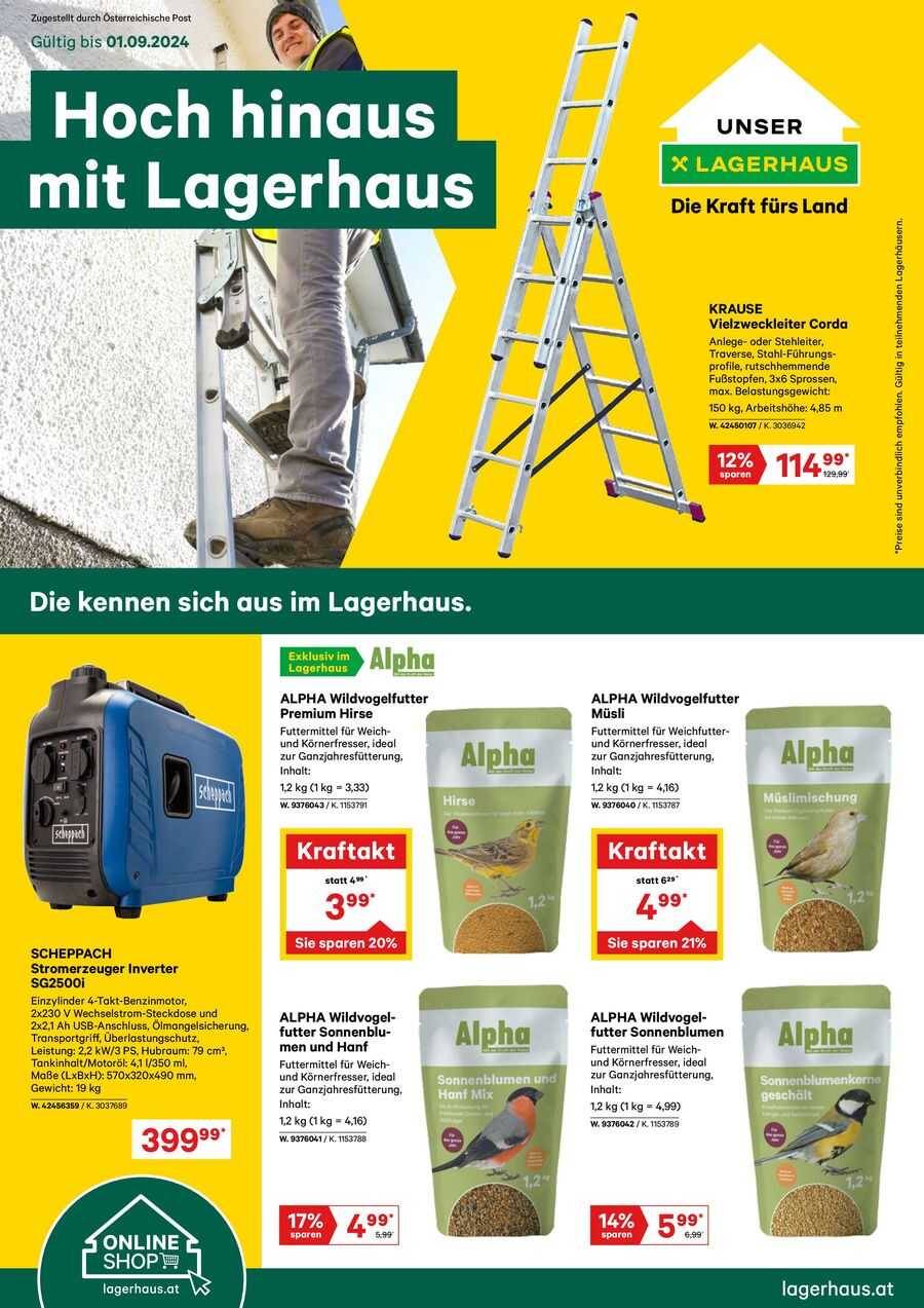 Salzburger Lagerhaus Katalog