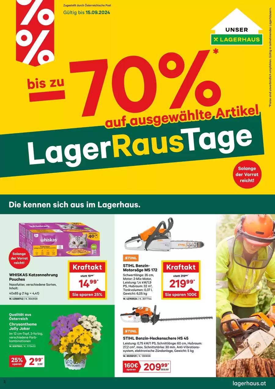 Salzburger Lagerhaus Katalog