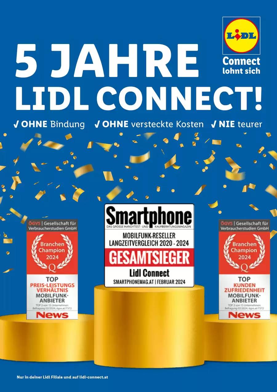 Sonderflyer Lidl Connect