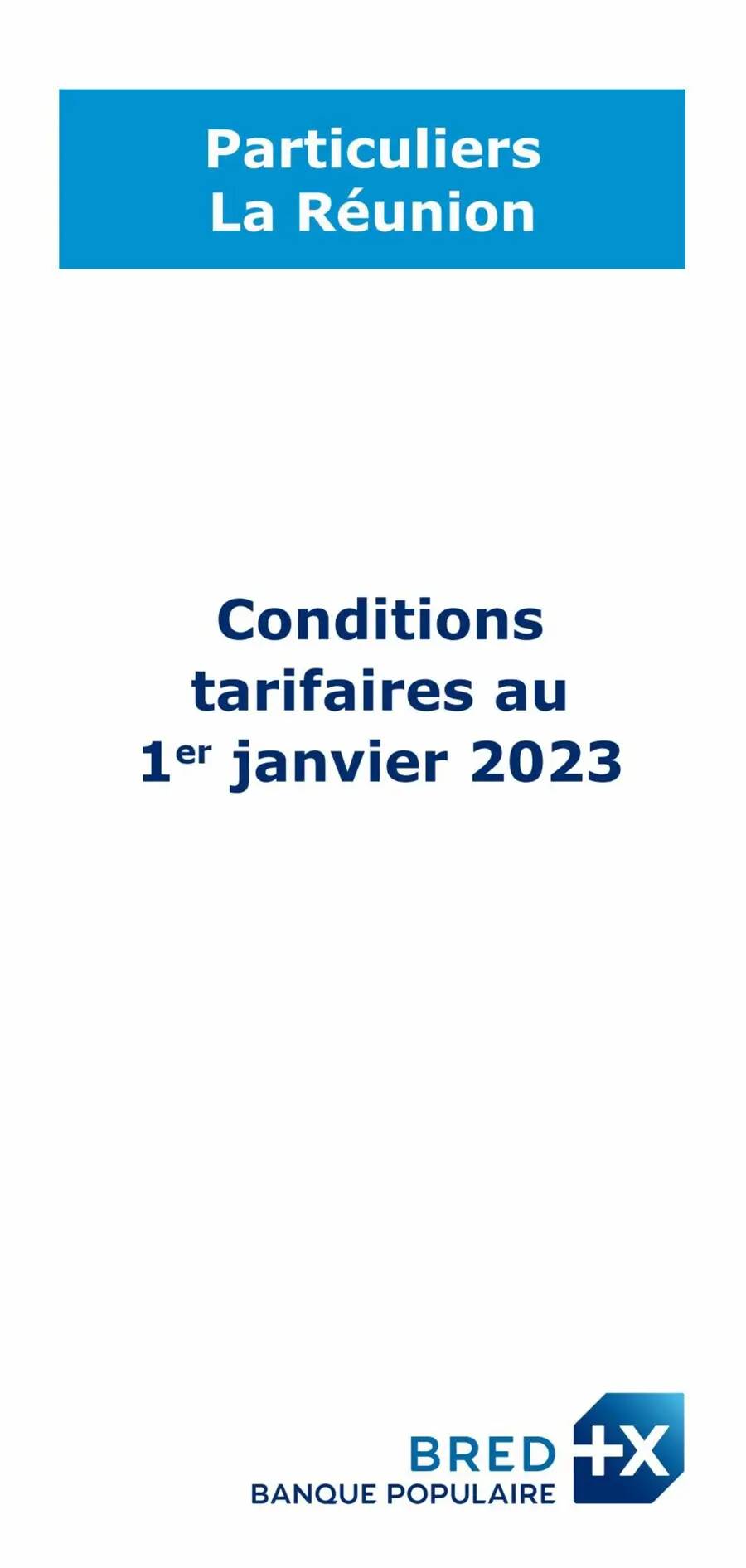 Tarifs Particuliers 2023