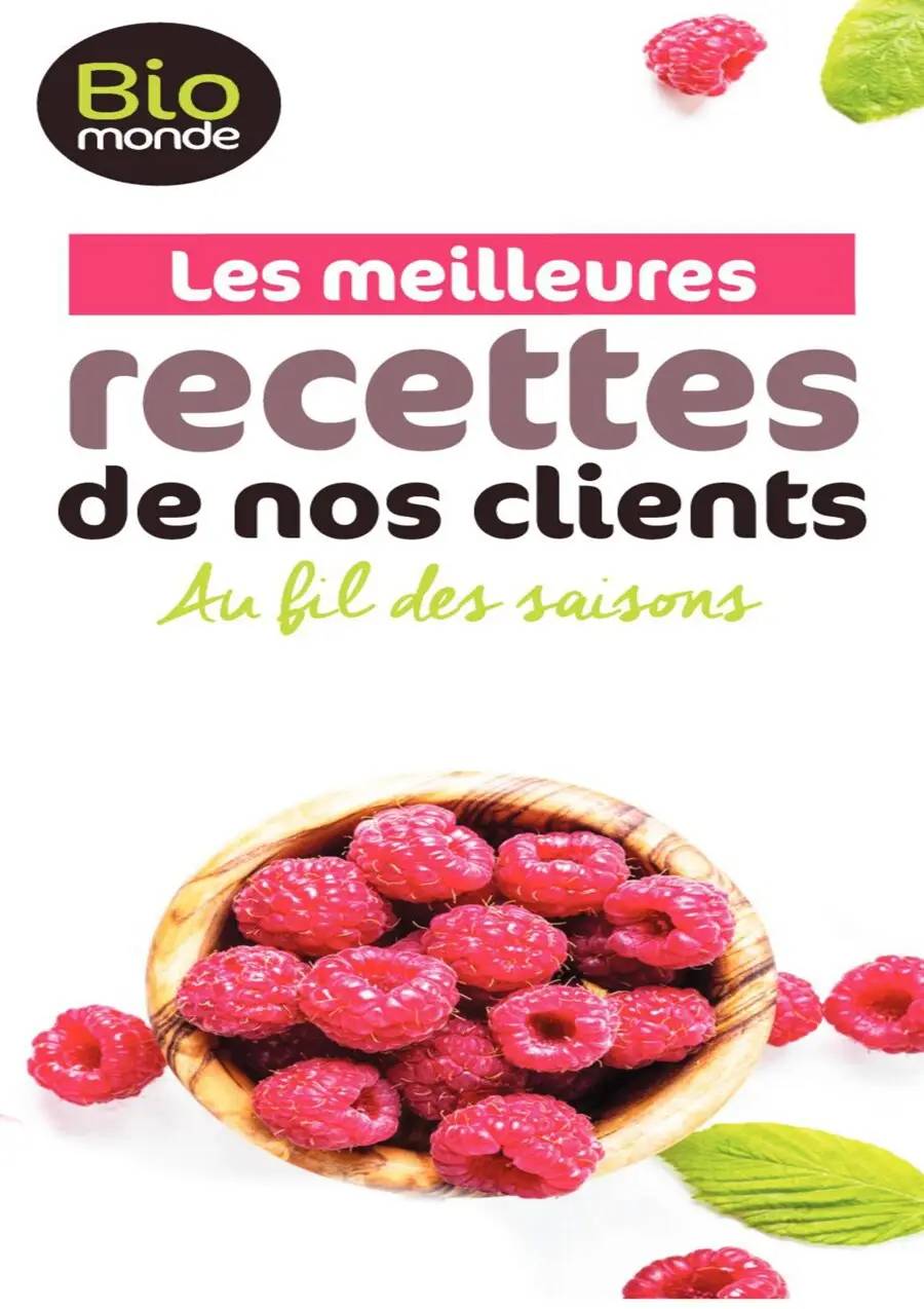 Mes recettes Bio et gourmandes d'été