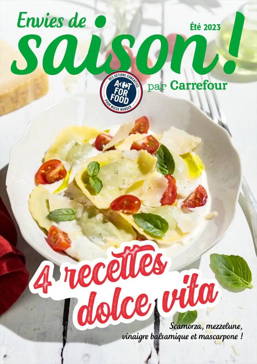 4 recettes dolce vita