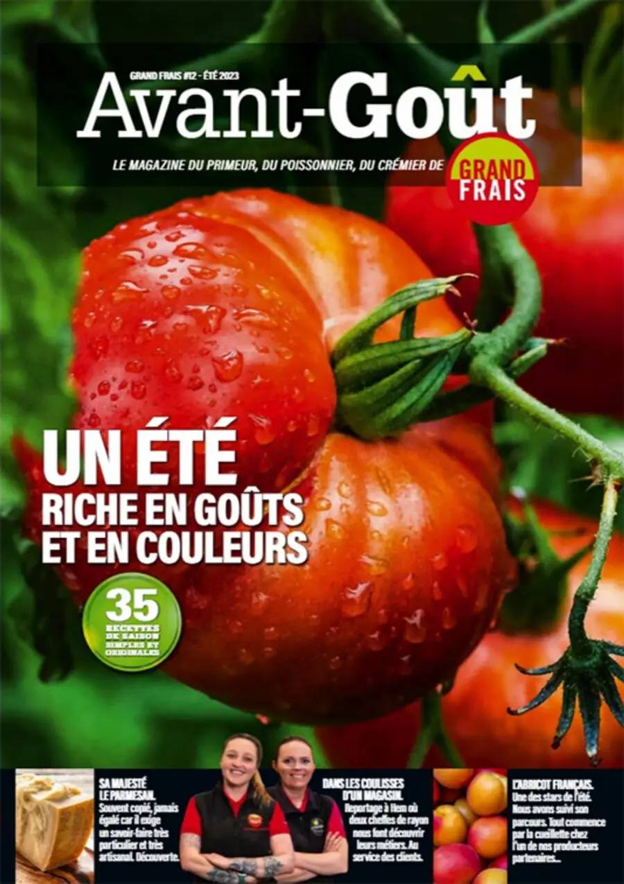 Magazine Avant-Goût - Un été riche en goûts et en couleurs