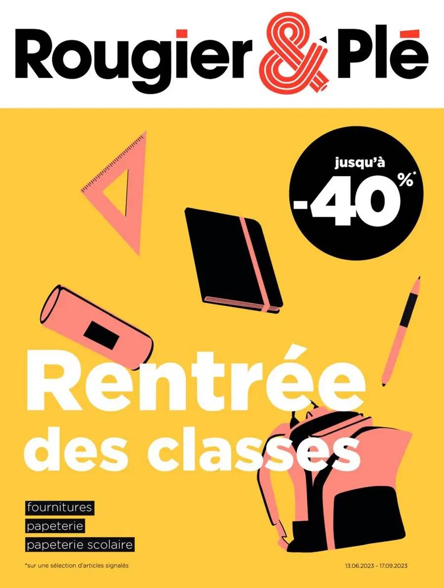 Rentrée des classes 2023