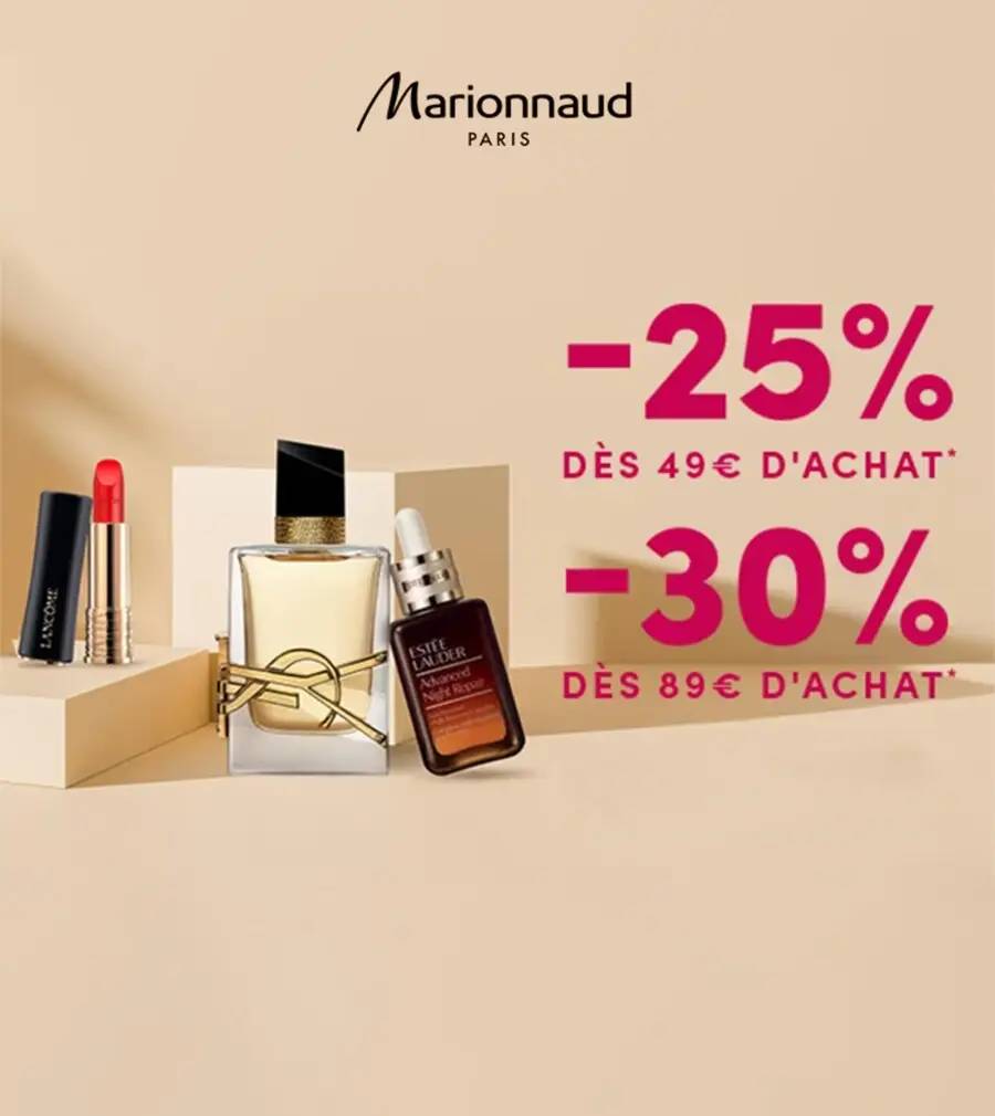 Soldes Marionnaud!