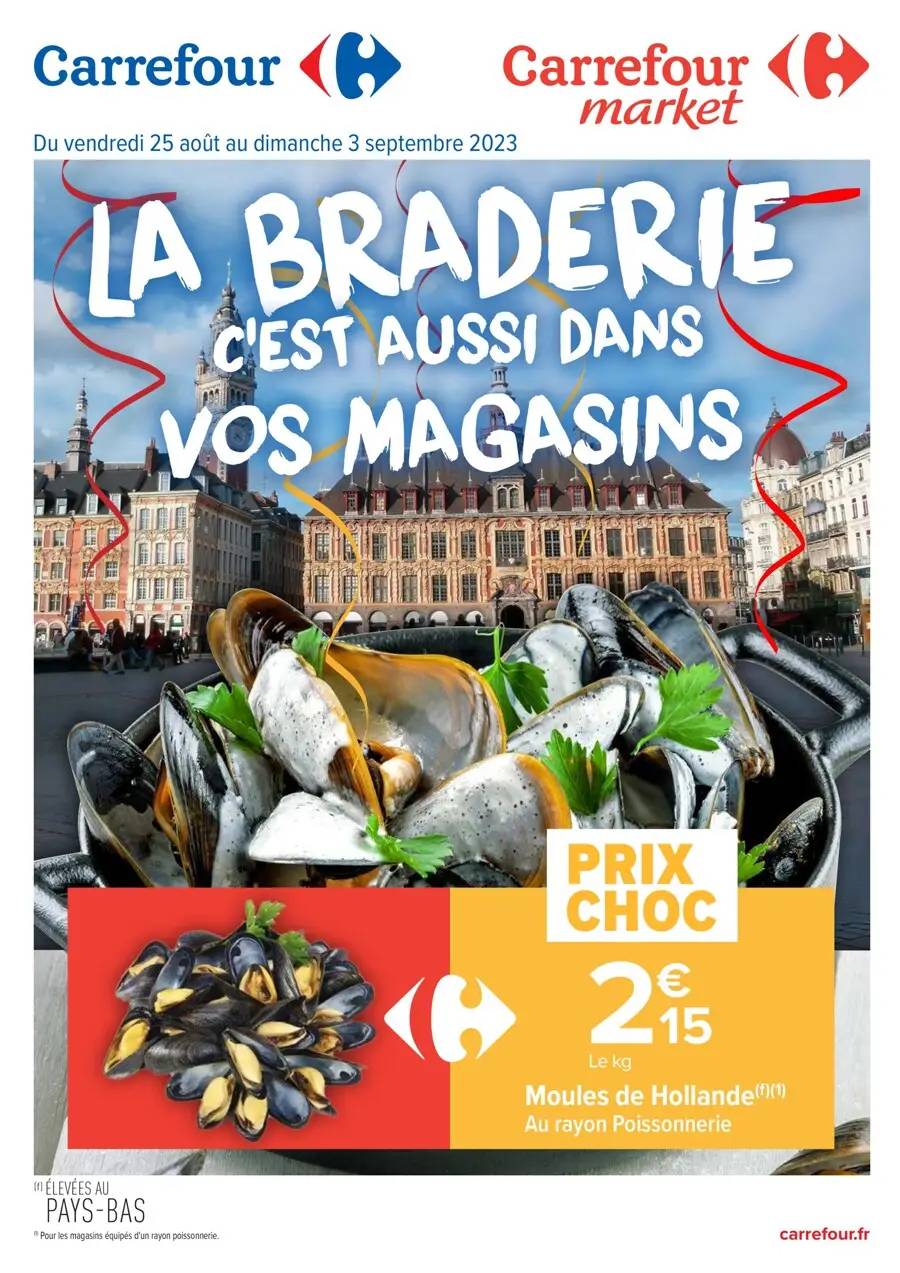 La Braderie c'est aussi dans vos magasins