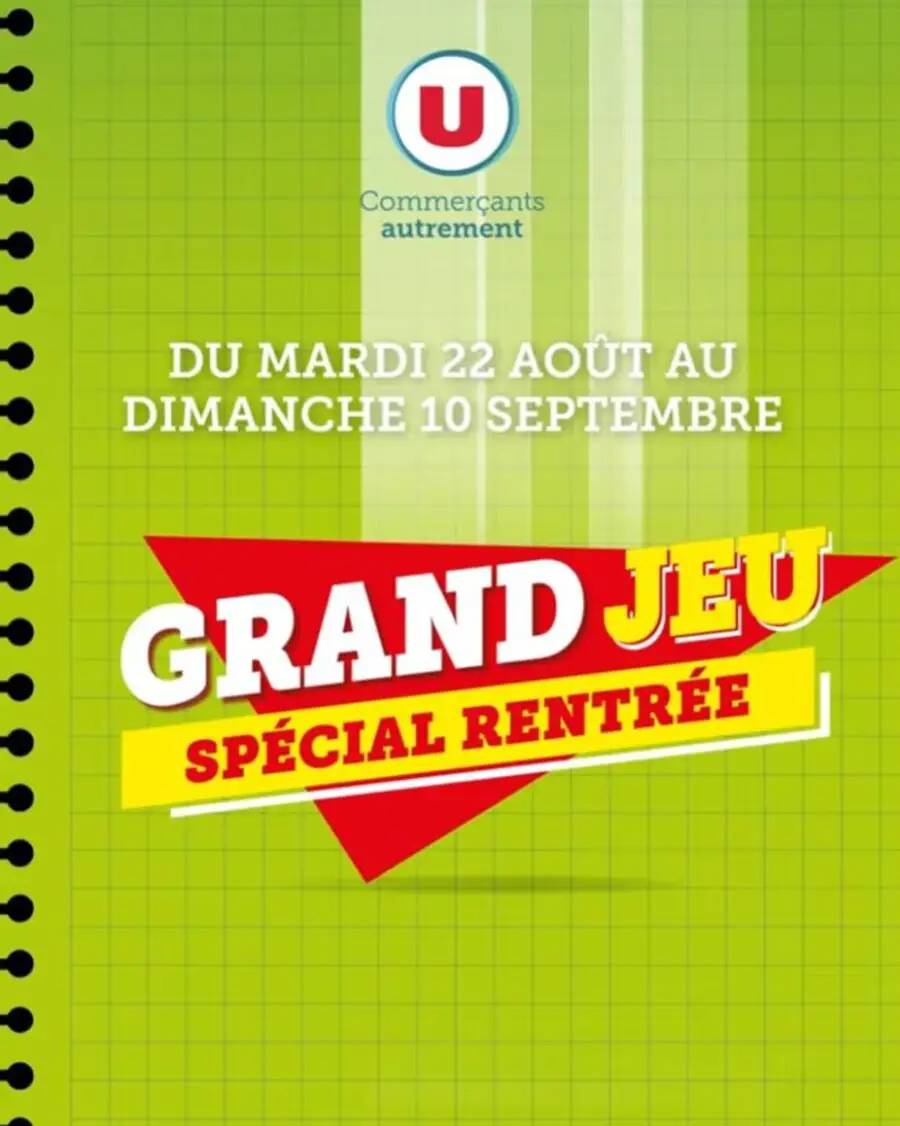 Grand Jeu Spécial Rentrée