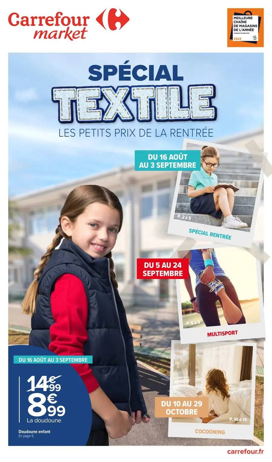 Spécial Textile! Les petits prix de la rentrée 