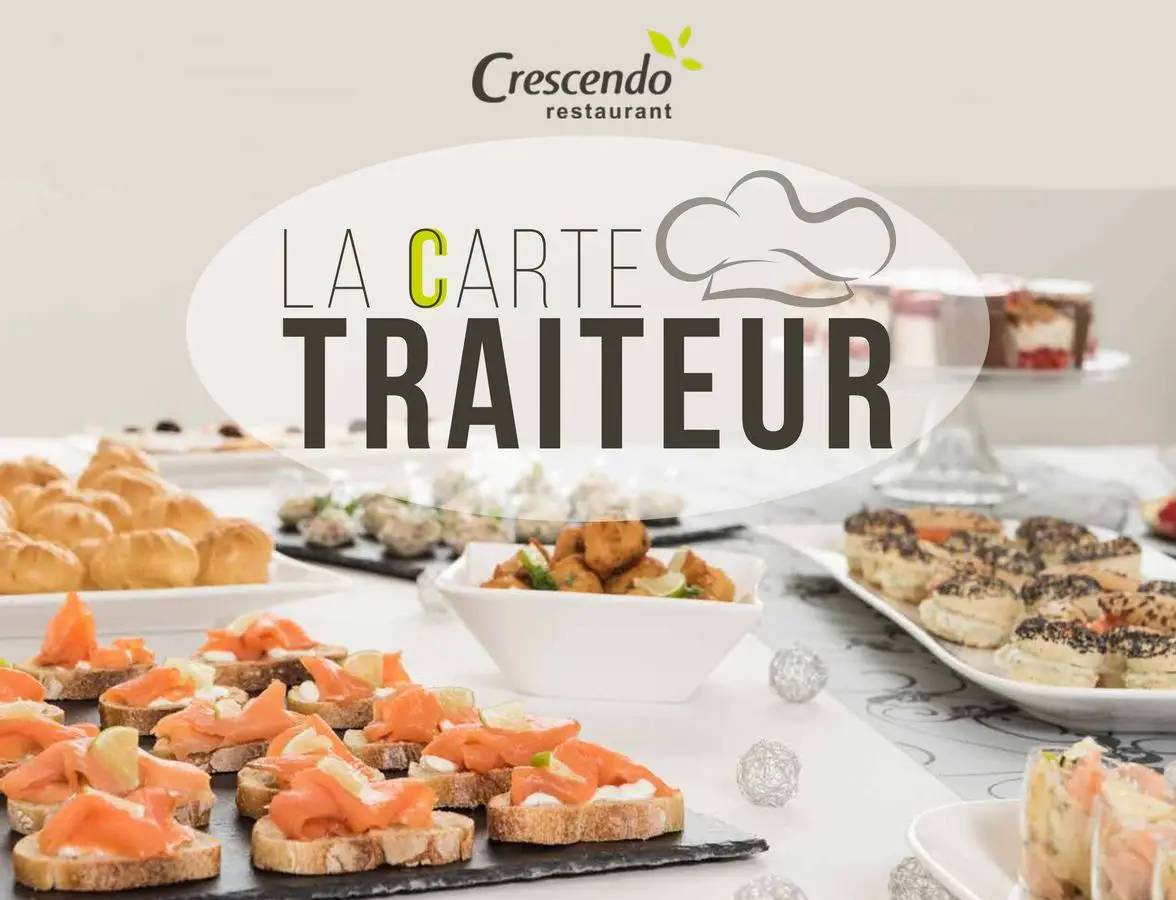 Crescendo Carte traiteur