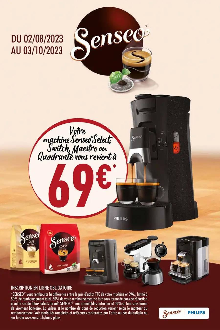 Votre machine à 69€ !