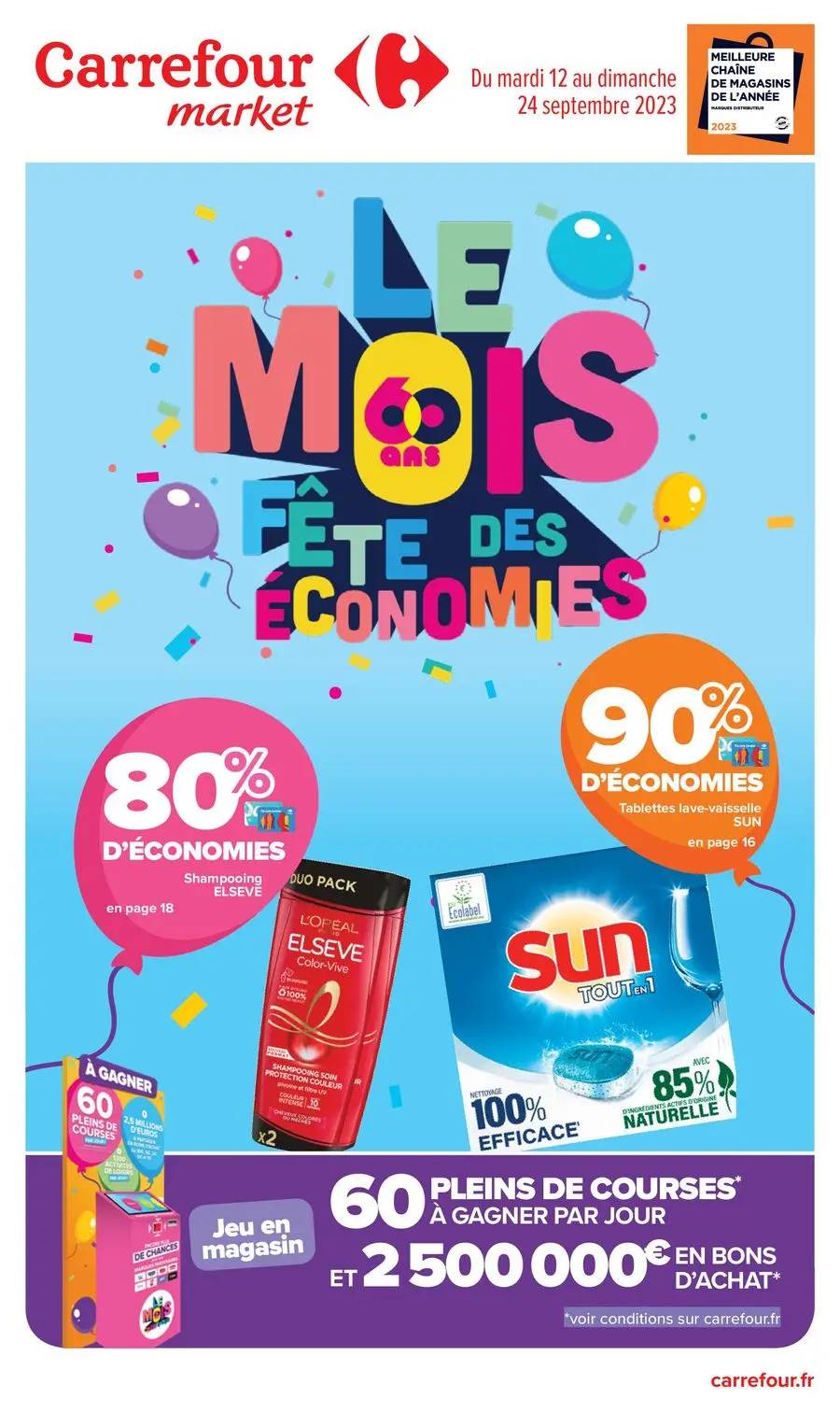 Le Mois Fête des Economies !