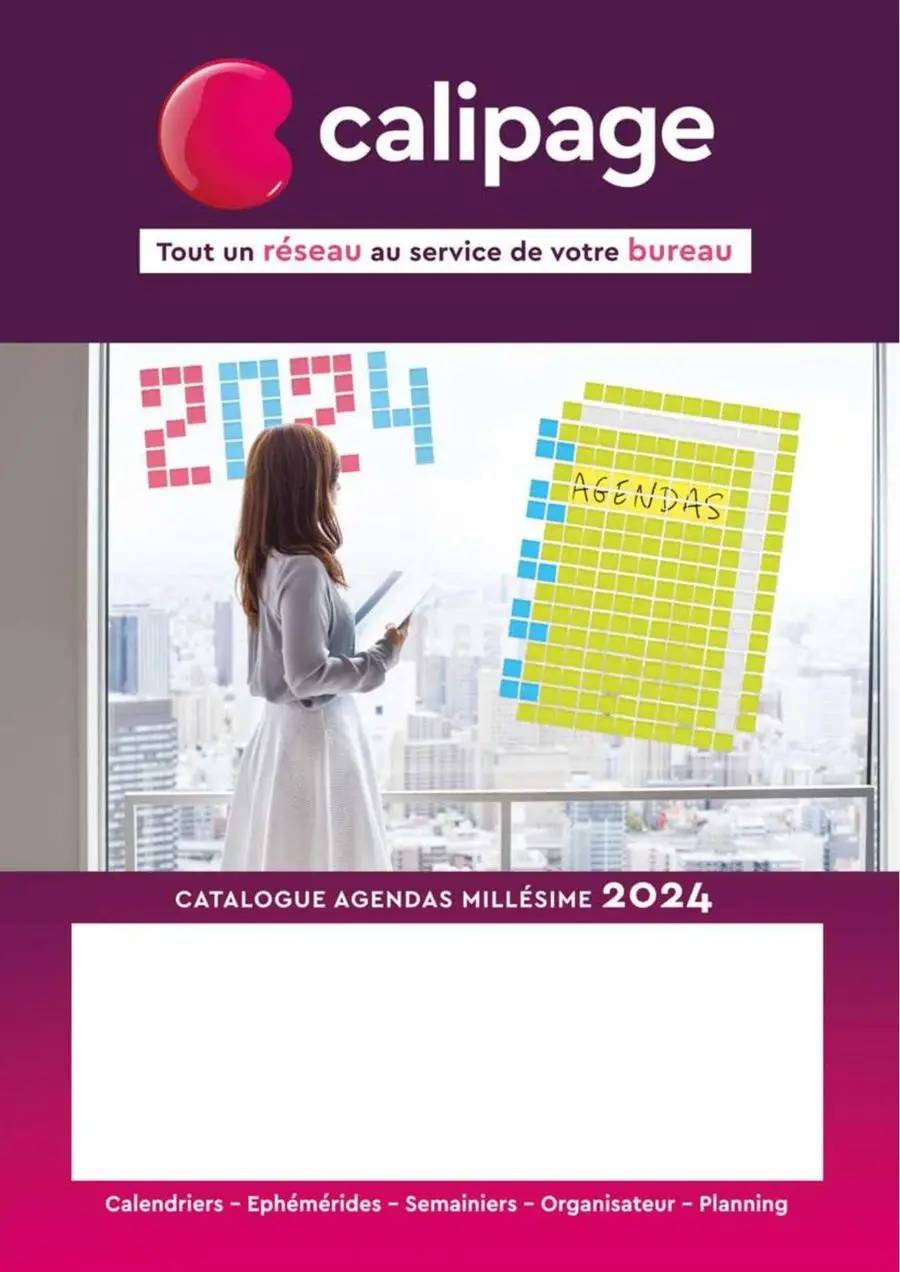 Catalogue agendas millesime 2024