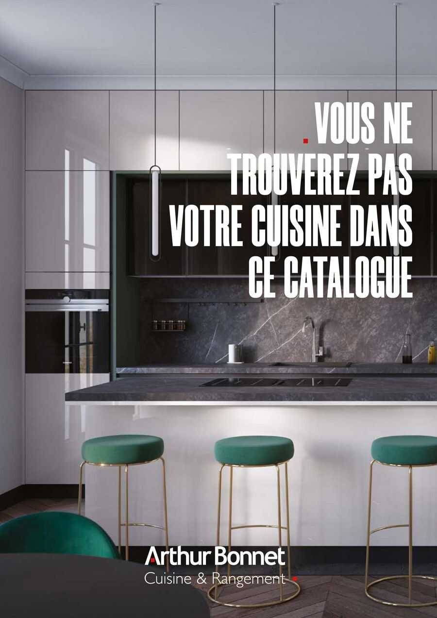 VOUS NE TROUVEREZ PAS VOTRE CUISINE DANS CE CATALOGUE