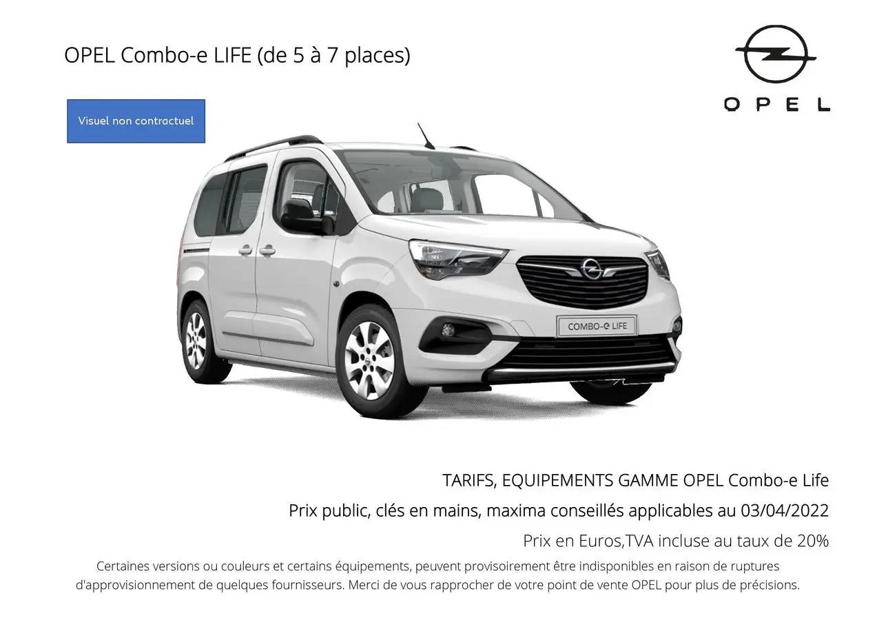 Opel Combo-e Life