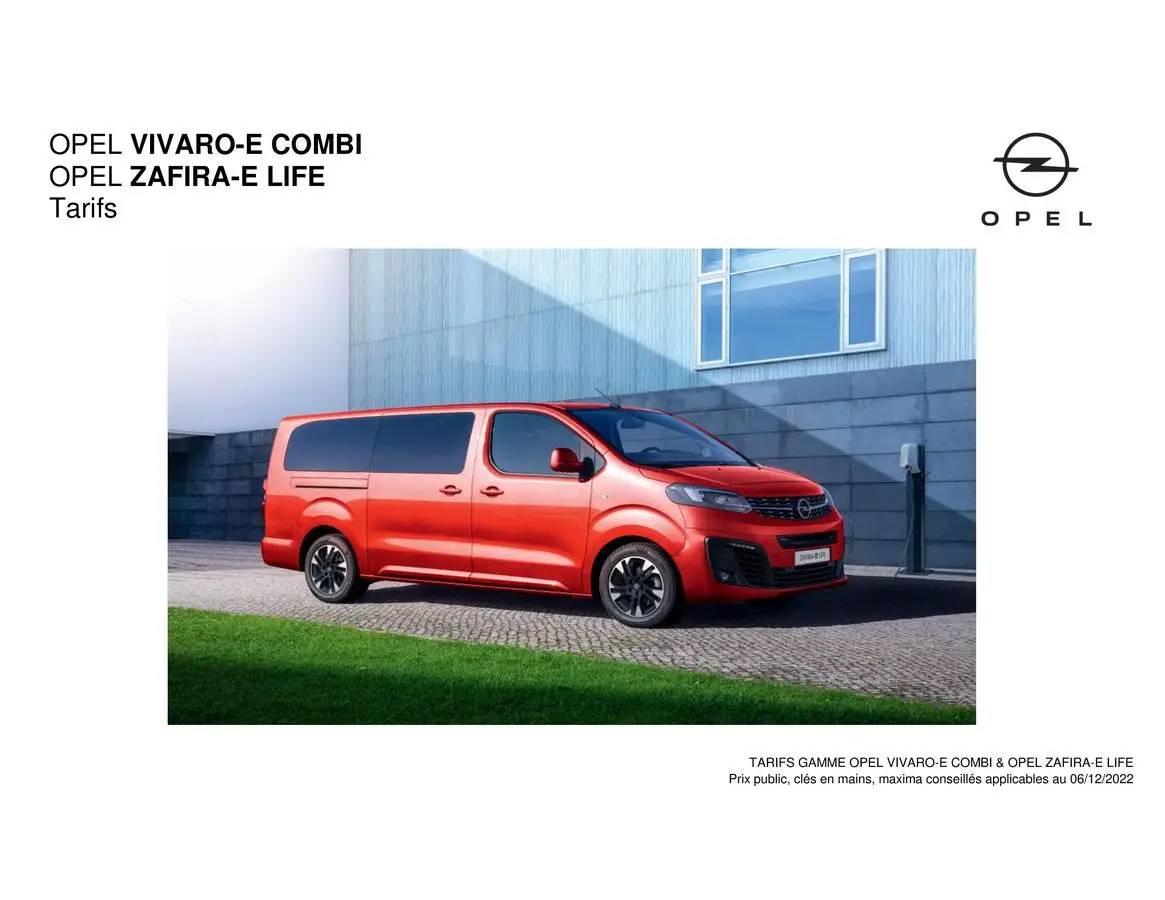 Opel Zafira-e Life