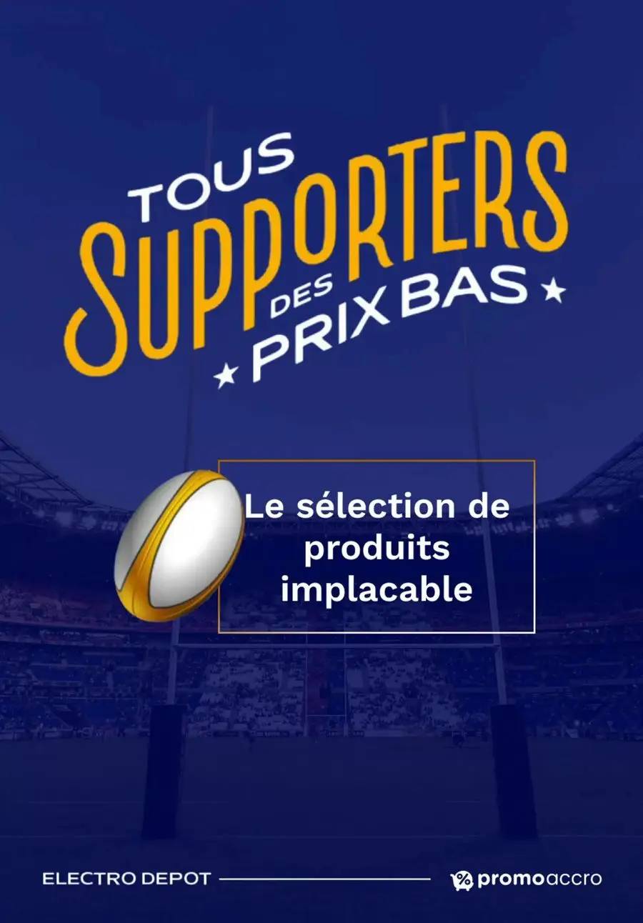 TOUS SUPPORTERS DES PRIX BAS