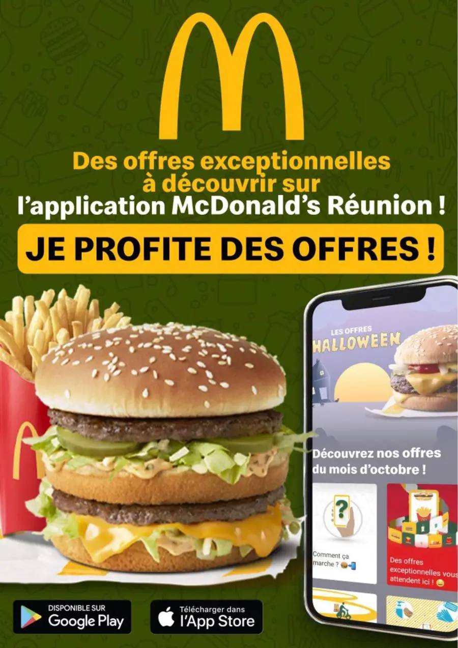 Offres McDonald's