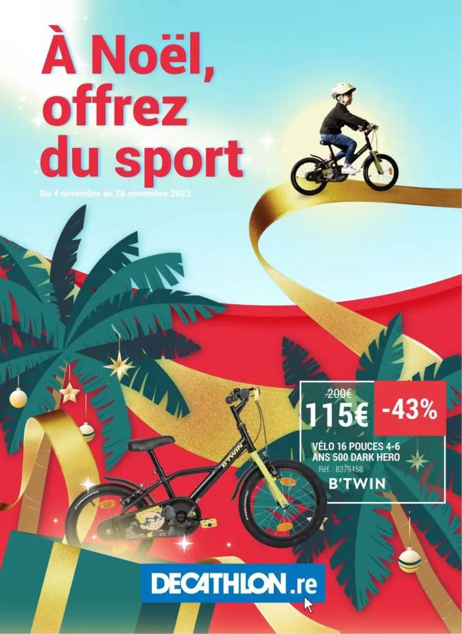 A Noël, offrez du sport