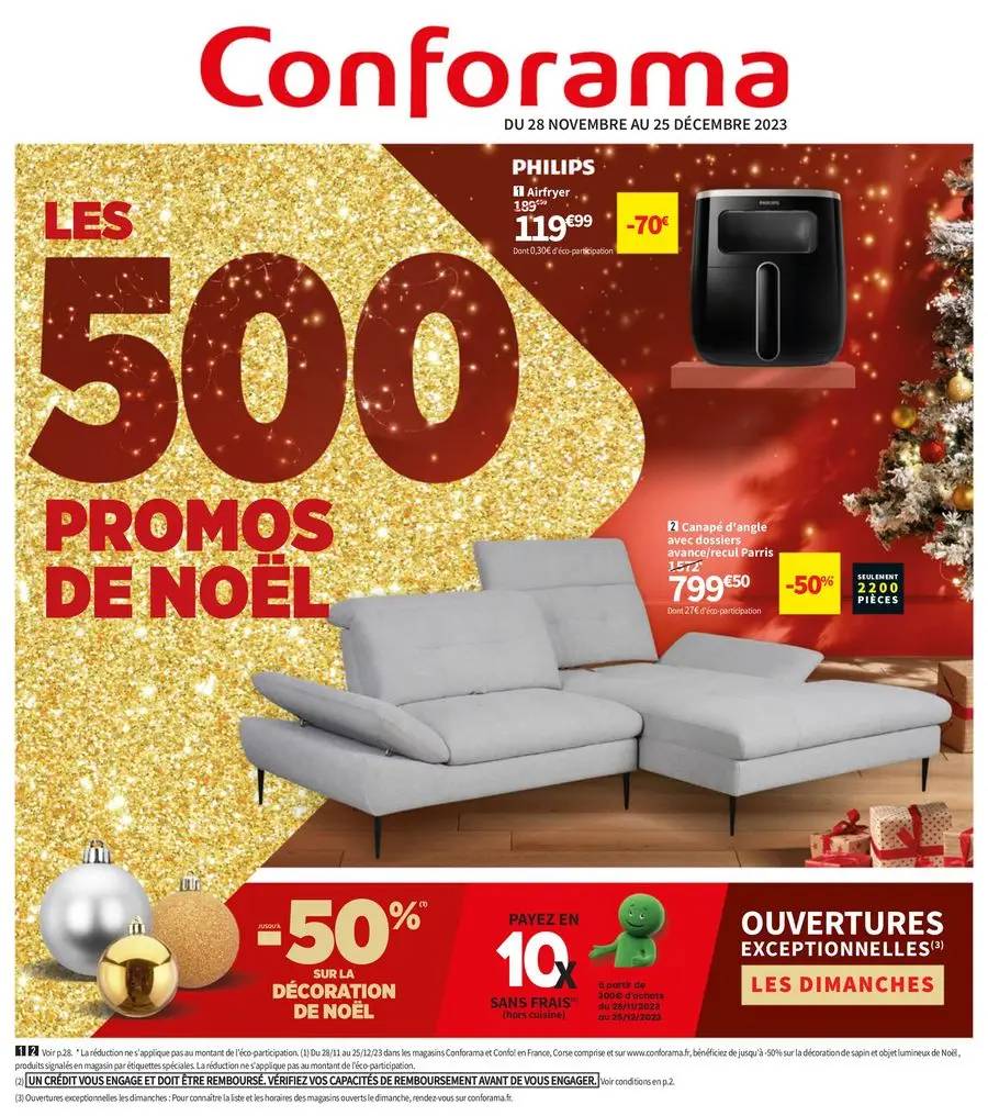 Les 500 promos de Noël