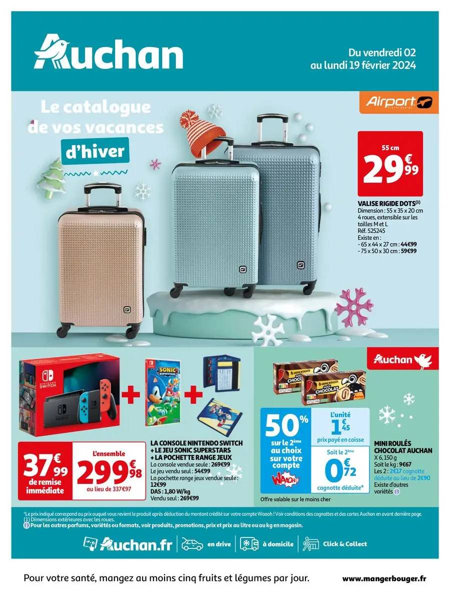 Le catalogue de vos vacances d'hiver !