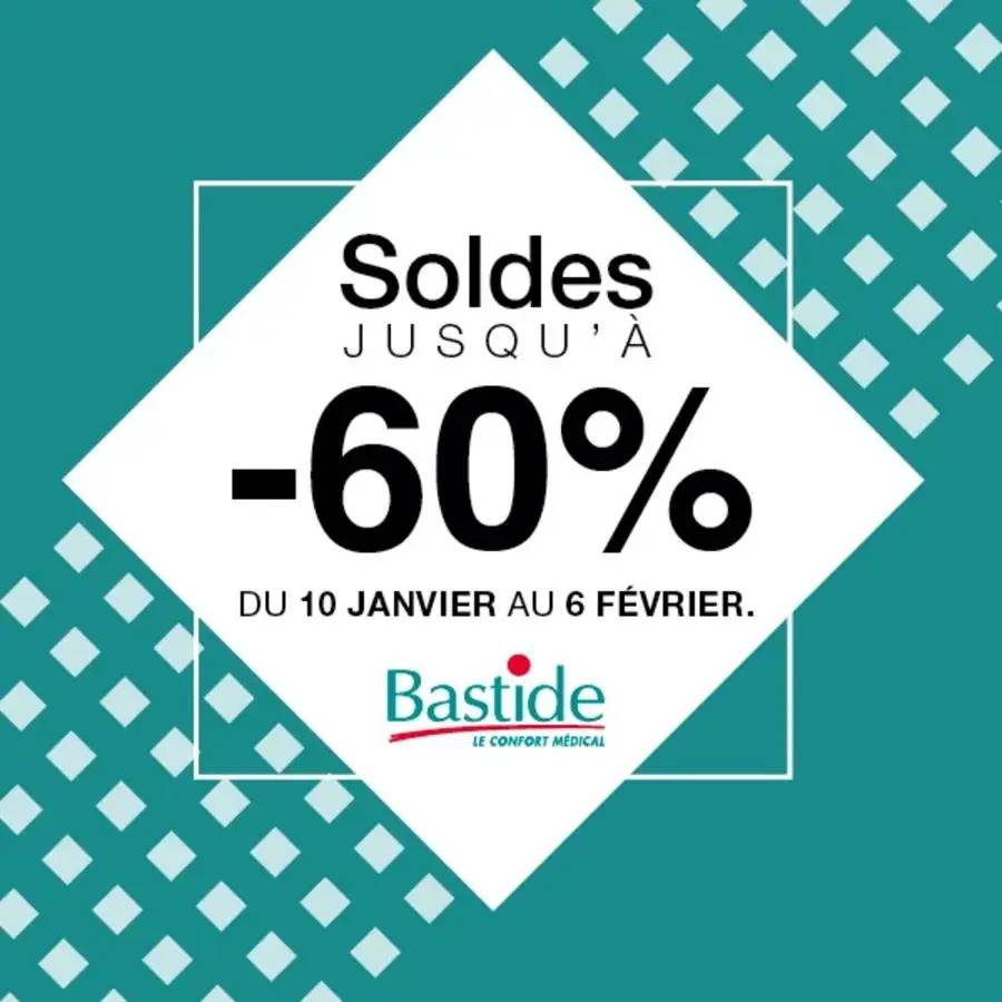 SOLDES ! JUSQU'À -60%