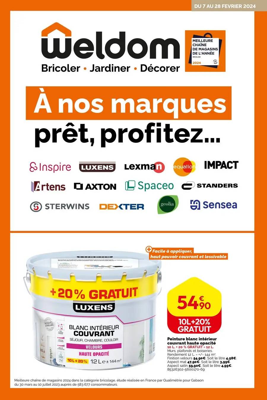 À nos marques, prêt, profitez …