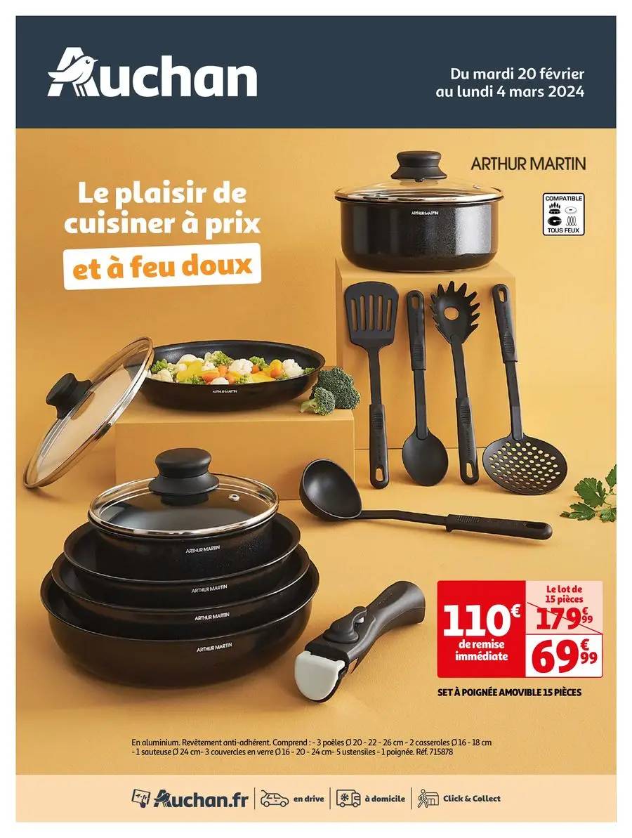 Le plaisir de cuisiner à prix et à feu doux