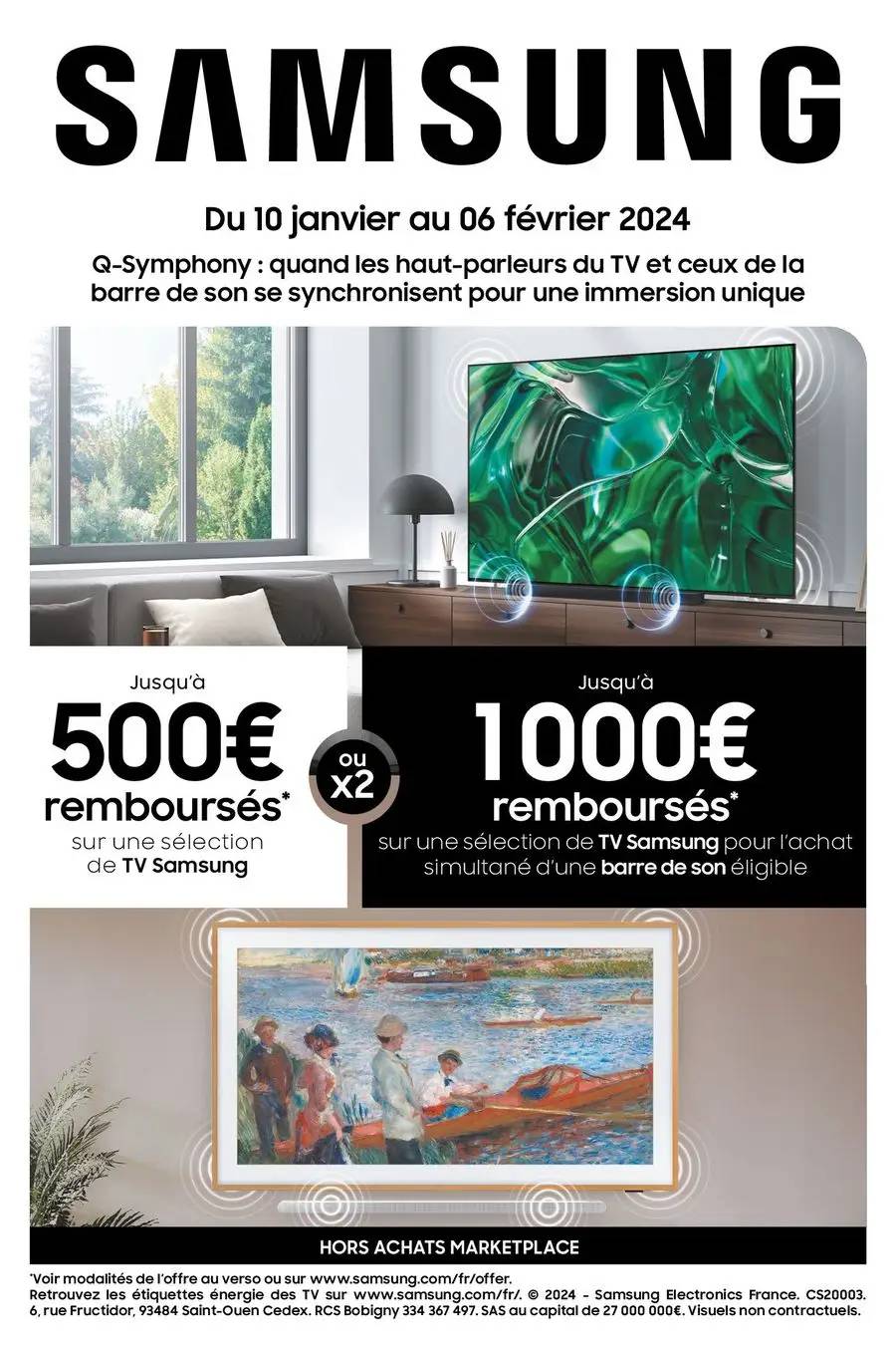 Jusqu'à 500€