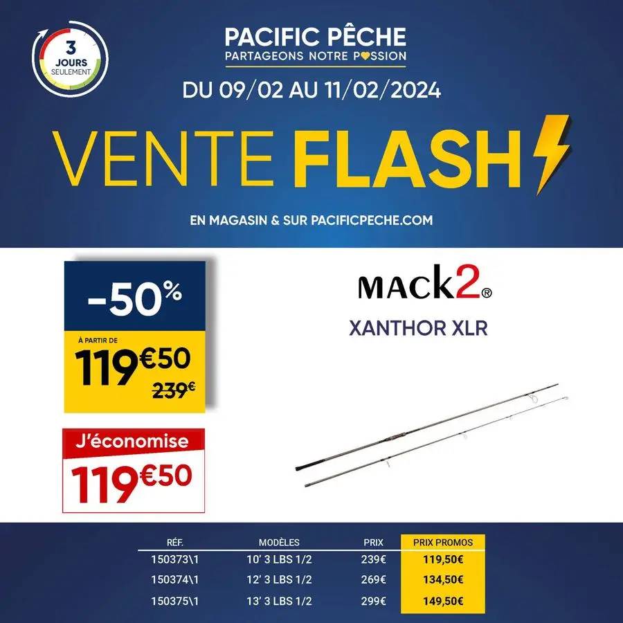 Vente Flash Carpe jusqu'à -60% 