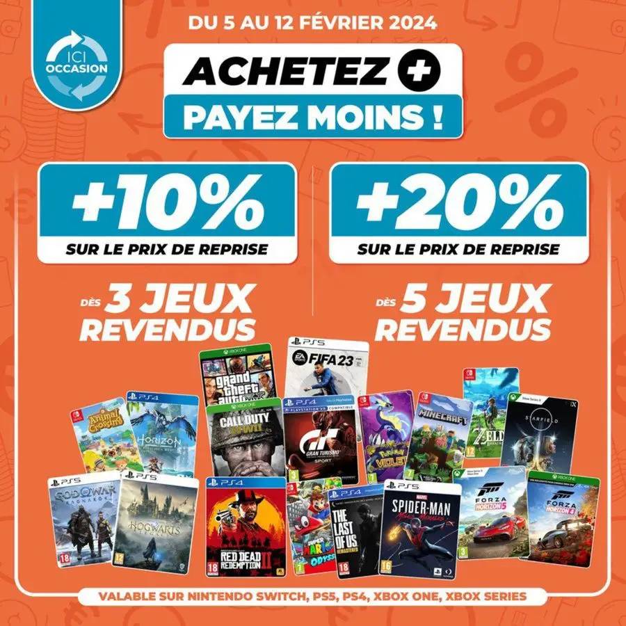 Achetez plus payez moins