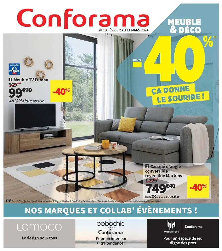 Meuble et Déco - jusqu'à -40%