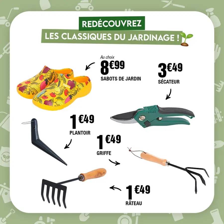 Redécouvrez les classiques du jardinage !