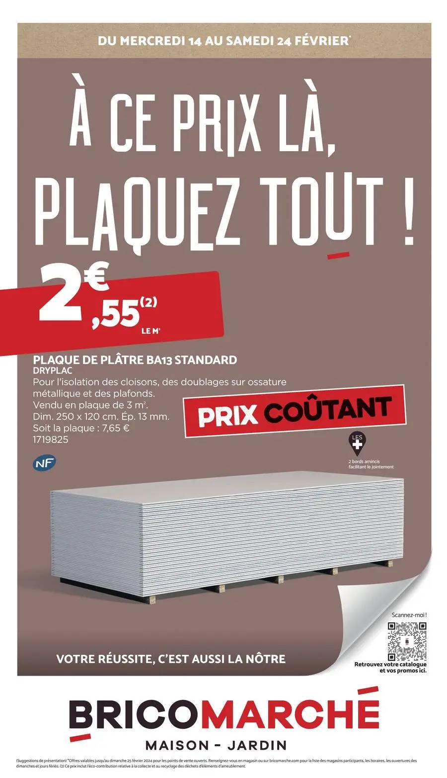 À CE PRIX LÀ, PLAQUEZ TOUT !