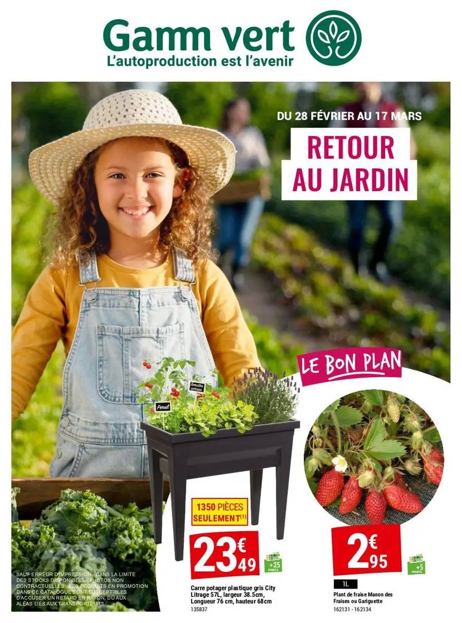 Retour au jardin