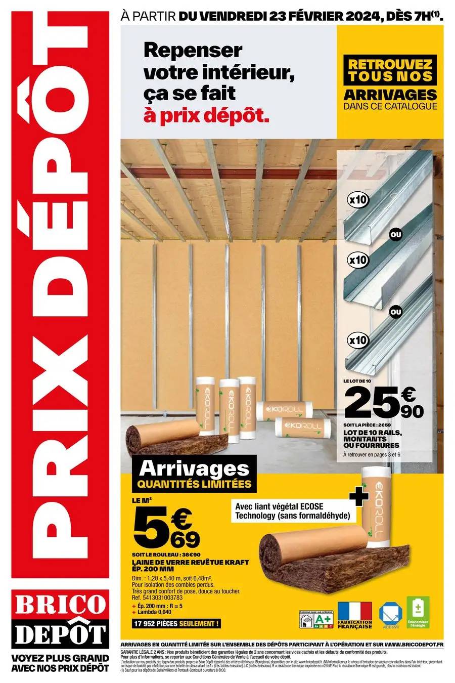 Repenser votre intérieur, ça se fait à prix dépôt.