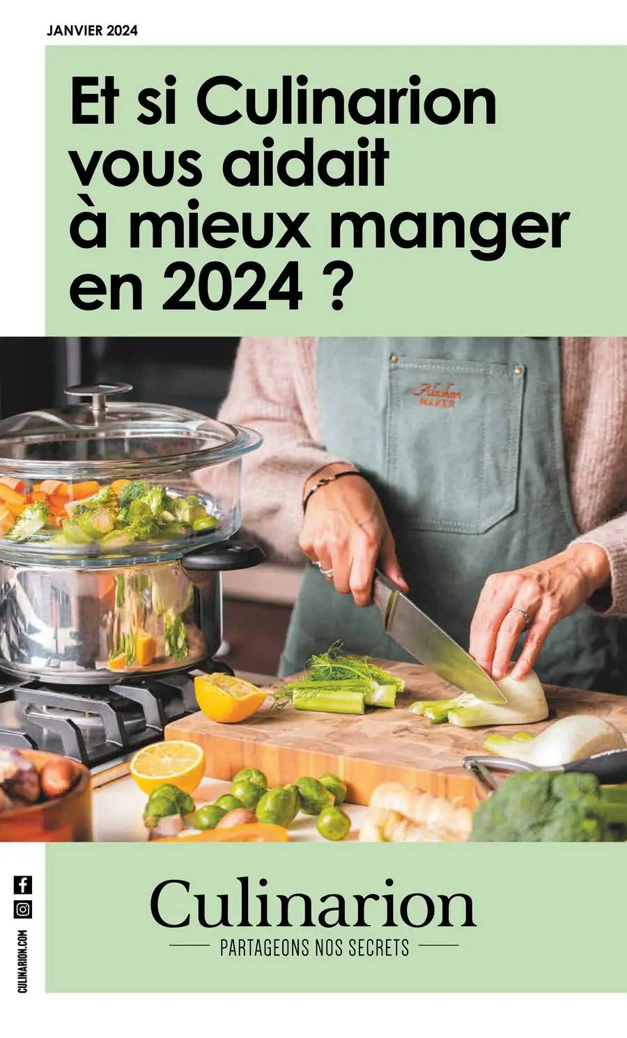 Et si Culinarion vous aidait à mieux manger en 2024 ?