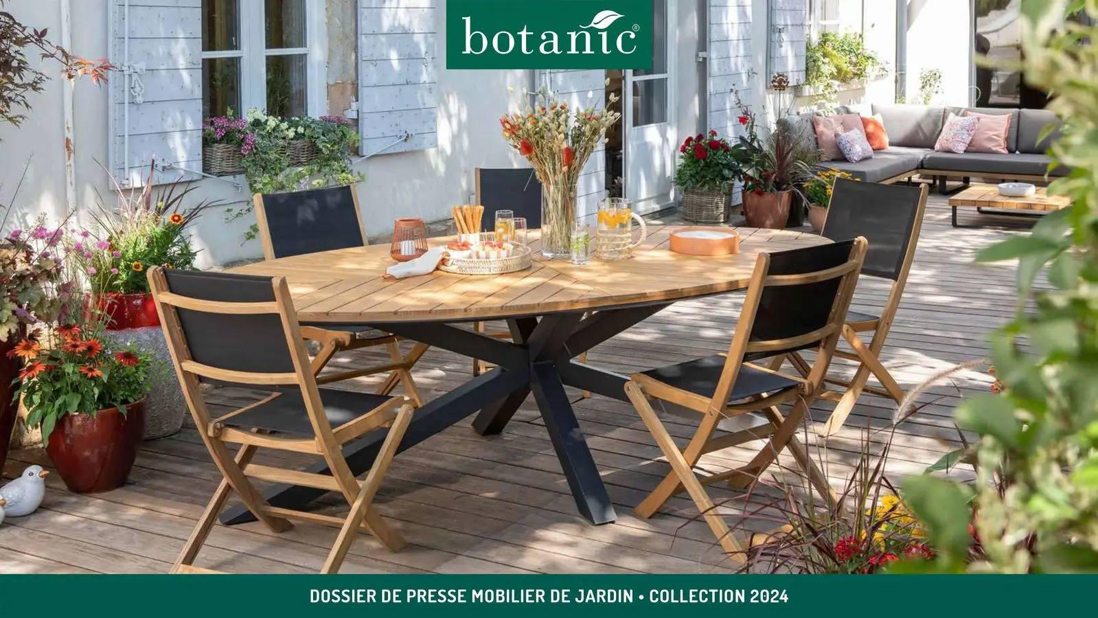 DOSSIER DE PRESSE MOBILIER DE JARDIN • COLLECTION 2024