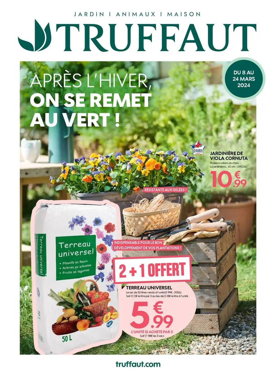 Après l'hiver, on se met au vert !