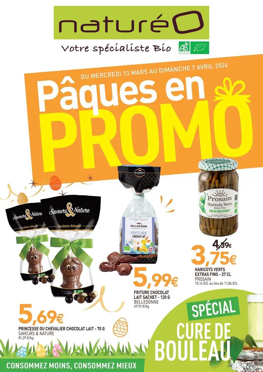 Pâques en promos